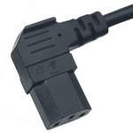 Angled 90 Degree C13appliance Connectors (AL-184)