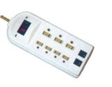 7 Outlet Socket with ETL Approval (RPU-LTS-7S1)