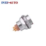 Metal Circular Fixed Socket for Back Panel Mounting