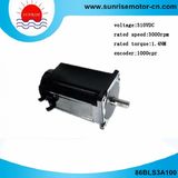 86bls3a100 310VDC 440W 0.7nm 1000CPR Brushless DC Servo Motor