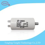 Cbb60 Motor Run Capacitor with Wire, Screw