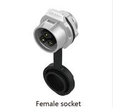 3 Pin Waterproof IP67 Electrical Wire Cable Connector