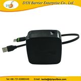 Retractable Wire Cable Reel with USB Connector