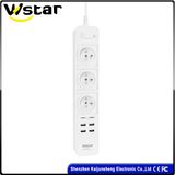 3 Outlet French Power Socket, Power Strip C733