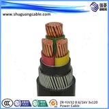 Yjv32 3 Cores XLPE Insulated PVC Sheathed Thin Steel Wire Armored Power Cable