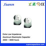 47UF 6.3V Ultra Low Impedance Aluminum Electrolytic Capacitor SMD