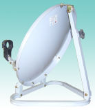 Ku35cm Outdoor Satellite Dish TV Antenna with Triangle Base