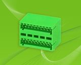 Pluggable Terminal Block for Dual-Row Cables with 2.5mm Pin Spacing