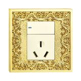 Brass Witched Air Conditioner Socket Outlet