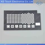 Custom Die-Cut Graphic Overlay for Air Condition with Adhesive