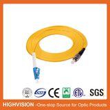 FC to LC Simplx Single Mode Fiber Optic Patch Cord