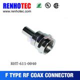 Low Cost CATV Appliance Cable Compression F Male Connector
