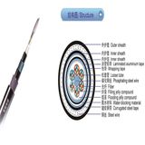 8 Core Outdoor Under Water or Directly Buried Layer Stranded Optical Fiber Cable Made in China