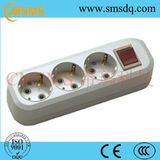 10/16A European Style 3 Way Switch Extension Power Cord Socket -SMS42300sg