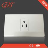 South American Style Copper Wall Socket Electrical Socket