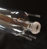 Clear Quartz Furnace Tube with Large Flange and Ball Head Joint
