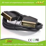 Good Quality 21pins Scart to Scart Cable
