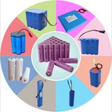 3.7V 2200mAh 18650 Cylinder Rechargeable Lithium Ion Battery for Consumer Electronics