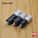 12V 20mm Low Rpm High Torque DC Spur Gearbox Motor
