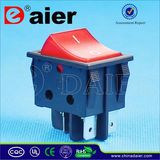 CQC Illuminated T125 Rocker Switch Plasitic Electrical Rocker Switch