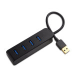 Ultra-Compact 4-Port Superspeed USB 3.0 Strip Hub