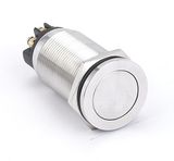 Ce RoHS Hban Screw Terminal 19mm Waterproof Metal Push Button Switch