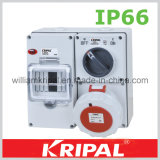 Waterproof Combination Switched Socket