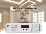 4 in 1 Smart LED Controller for Compatible with Single Color, Dual White, RGB and RGBW LED Strip