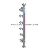 SUS304/SUS316L 4~20mA Glass Level Indicator with Customizable Flange