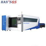 Exchangeable Pallet Equipped at Hans GS 3300W Laser Cutting Machine