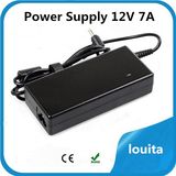Input 100-240VAC 84W 12V 7A Power Supply for LED Items