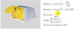 PC Plug Socket Coupling (EL-S113-4/EL-S123-4)