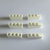 Steatite Ceramic Strip with 4 Holes