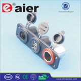 12V USB Car Cigarette Lighter Adapter Outlet Splitter Socket