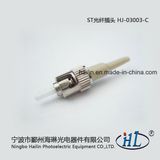 St 0.9mm Fiber Optic Connector with Ferrule