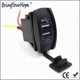 Motorcycle Use 3.1A Dual USB Charger (XH-UC-024)