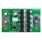 3.7V Li-ion Battery BMS, 1s 18650 Battery BMS/PCM 20A