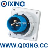 IP67 Panel Mounted Plug with CE CB Certification (QX3665)