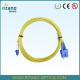 Sm Duplex LC-Sc FTTH Solutitons Optical Fiber Cable Patchcords / Pigtails