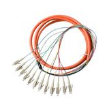 Multimode Muliticore Optical Fiber Patch Cord Pigtail Cable