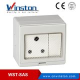 South Africa Type Wall Mounted IP55 Switch Socket