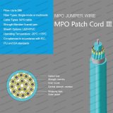 Gjfxv (H) /Gjpfh (V) Indoor MPO Jump Wire Patch Cord LSZH/PVC Fiber Optic Cable