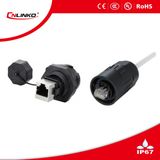 Cnlinko Plastic Waterproof IP67 RJ45 Connector for Communication Equipment