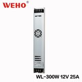Weho Hot Sale Slim Indoor 300W 12V Power Supply (WL-300-12)