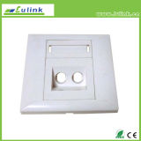 St Type 2-Port Fo Faceplate Lk05st10201