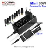 65W Switching Power Supply USB-C Type-C Switching Power Adapter Quick 3.0 Pd Charge 3.0 for New MacBook Laptop Adaptor Qualcomm Quick Charger 3.0 Adapter