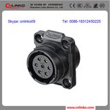 12V DC Power Female Socket Connector CE cUL Certificated Plastic Connector
