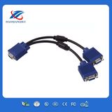 VGA Monitor Cable Y Splitter 1 Feet