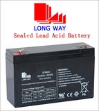 6volt 9 AMP Environmentally Control Equipment Backup Battery with UL Component Recognition