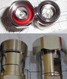 4.1-9.5 Female to N Male Adaptor, 4.1/9.5f-Nm